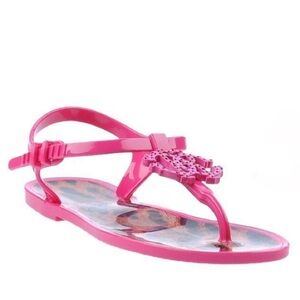 ROBERTO CAVALLI Fuchsia Sandals Size 40